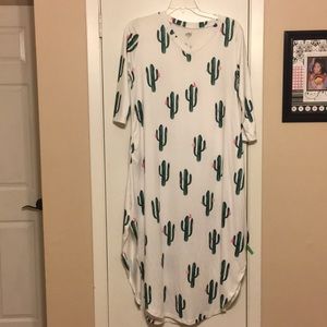 Cactus dress with pockets
